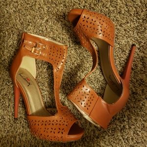 Luichiny Master Full stiletto 8 tan